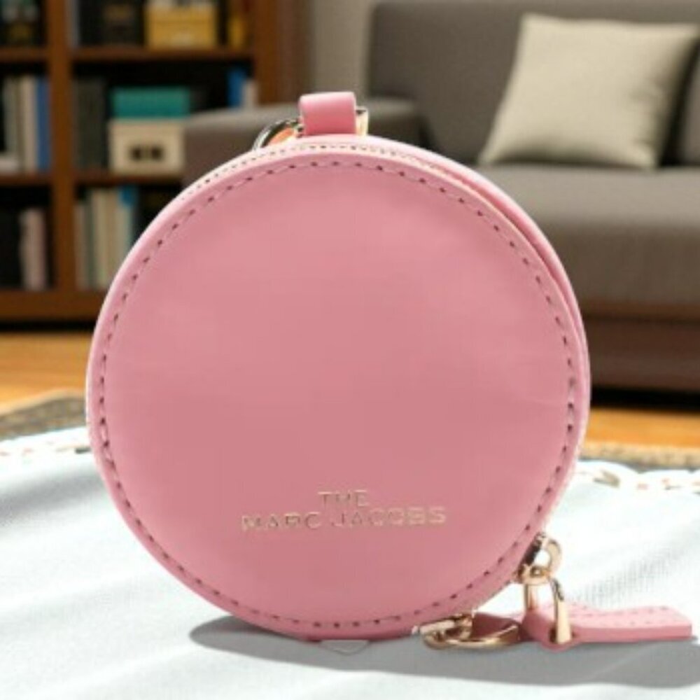 Marc Jacobs Pink Key Chain Coin Purse - Picture 2 of 7